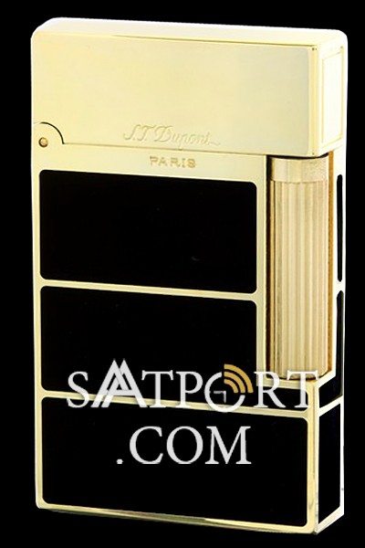 S.T. Dupont Briquet Ligne 2 Lézard Marron