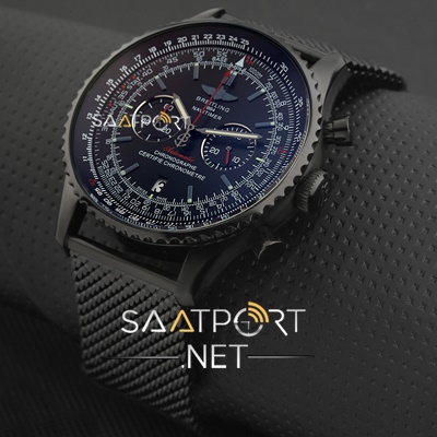 Breitling Navitimer Siyah pvd kasa Ve Siyah Kadran