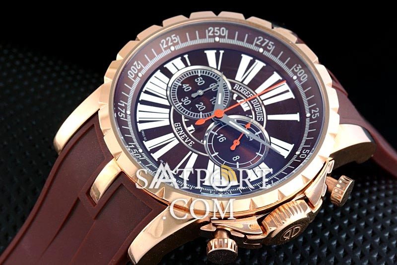 Roger Dubuis Excalibur Kahve Gold