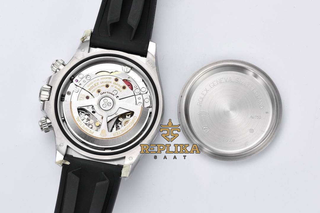 Rolex Daytona 126519LN Ghost Oysterflex Silver Dial Clean 40mm 4131 Super Clone ETA