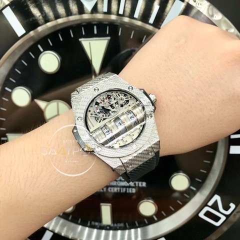 Hublot MP-11 Big Bang Mp11 Gümüş Kasa Otomatik Saat