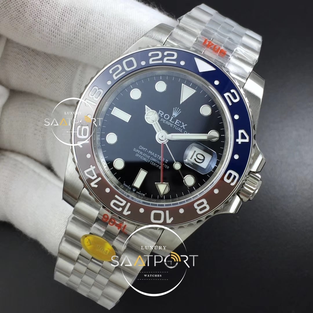 Rolex GMT Master II 126710 Real Ceramic 904L Noob Super Max Clone Jübile