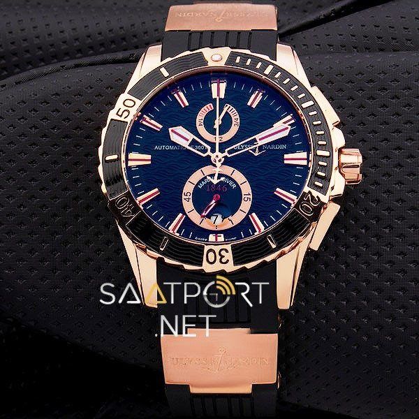 Ulysse Nardin Marine Diver Refreshed Siyah Gold