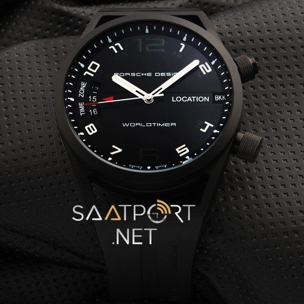 Porsche Design P6750 Worldtimer Siyah II