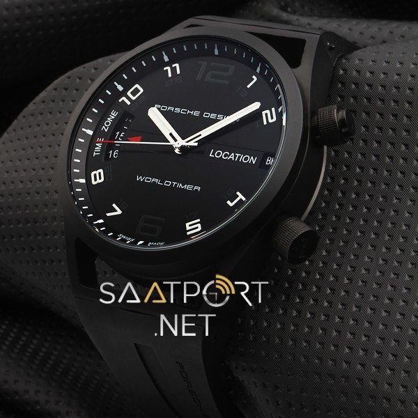 Porsche Design P6750 Worldtimer Siyah II