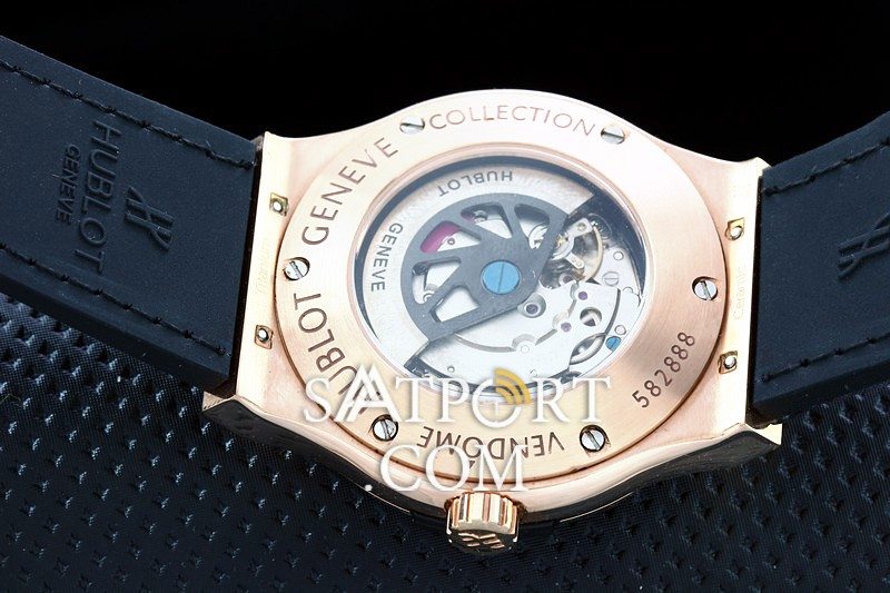 Hublot Classic Fusion Siyah Gold Deri