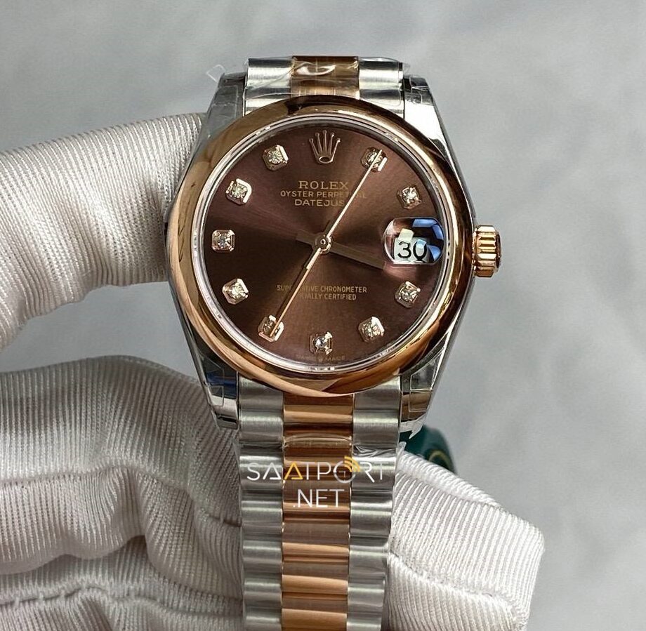 Rolex Datejust 31mm 278241 Everose Brown Super Clone Eta