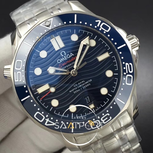 Omega saat 42  mm 2018 Seamaster Diver  OMF  Blue Ceramic