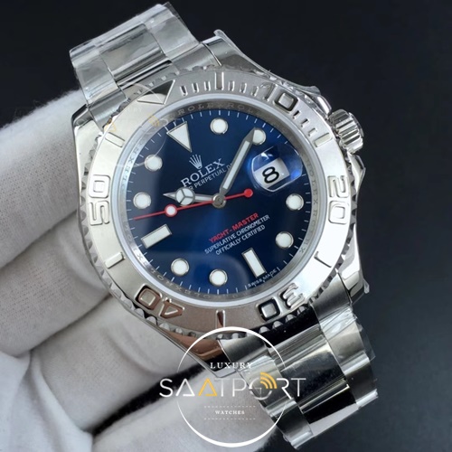 Yacht-Master 116622 ARF 904L 1-1 Best Edition Blue Dial on SS Bracelet SH3135