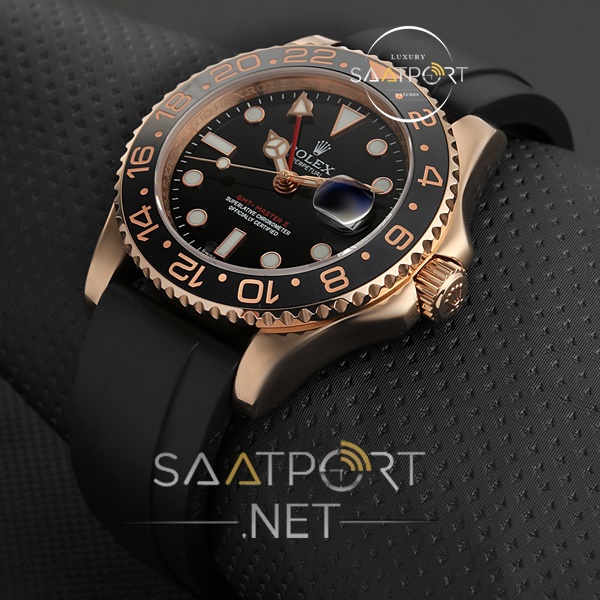 Rolex GMT MASTER II Ceramic Bezel 116710 Kauçuk Kordon