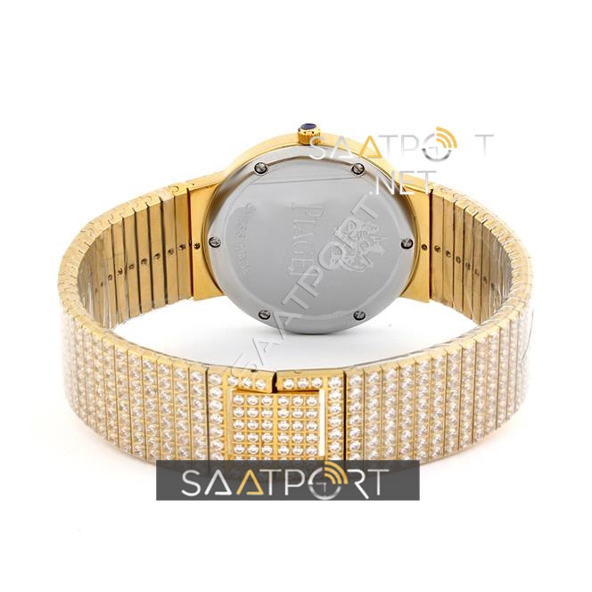 Piaget Model Swarovski Taşlı Bayan Saat