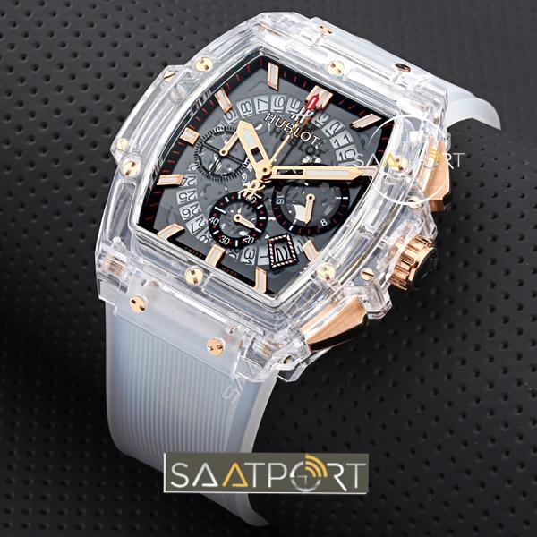 Hublot Big Bang 44 mm Şeffaf Kasa