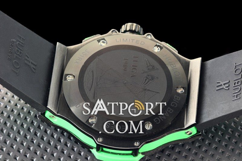 HubLot Big Bang Yeşil Chronograph