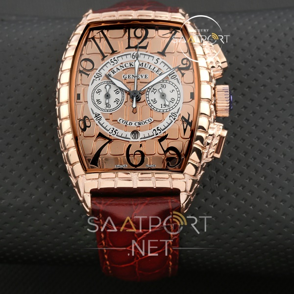 Franck Muller Cronometreli Gold Croco Otomatik