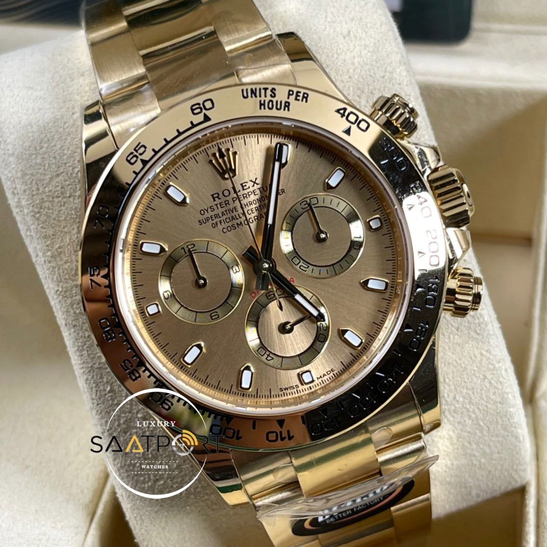 Rolex 116588 Daytona BT Factory Gold Kadran Eta Saat