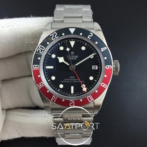 Rolex Black Bay GMT Pepsi BlueRed Bezel ZF 1-1 Best Edition on SS Bracelet  2836