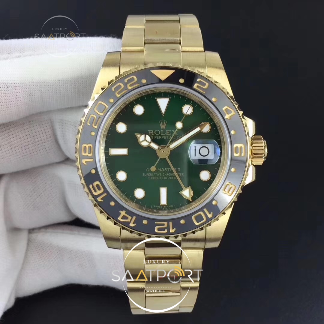 Rolex GMT-Master II 116718LN Black Ceramic Plated 904L Steel GMF Best Edition ETA