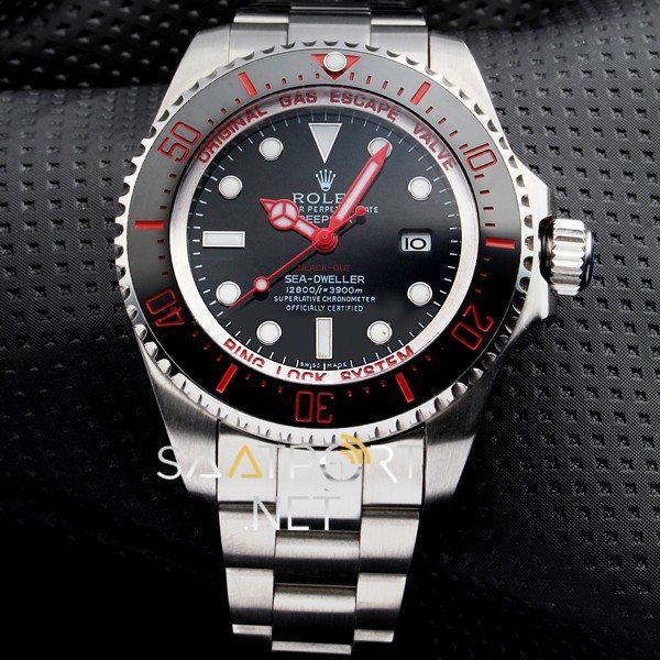 Rolex Deepsea Black Out Red