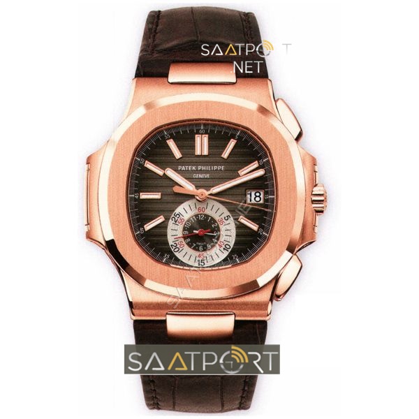 Patek Philippe 5980R-001 Nautilus Mens Rose Gold watch