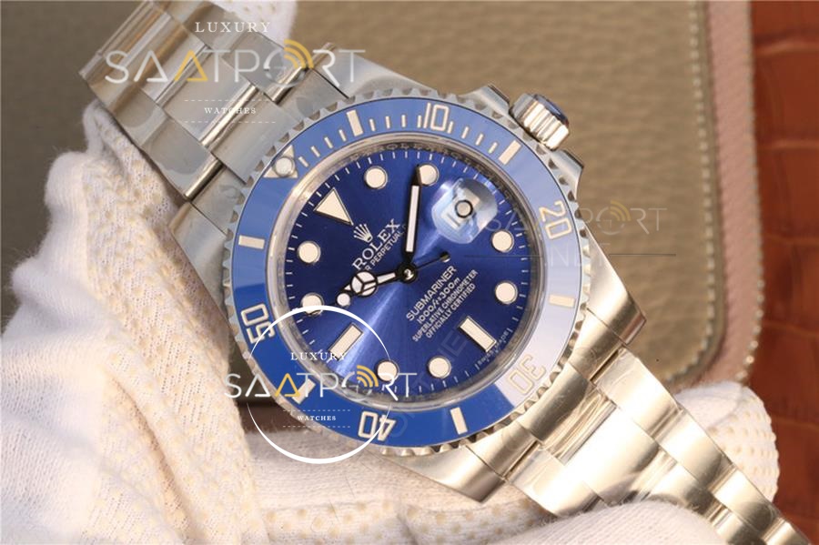 Rolex Submariner Mavi Kadran Eta Saat