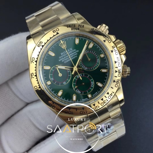 Rolex Daytona 116508 ARF Best Edition 904L Case Green Dial A4130 Super Clone V2