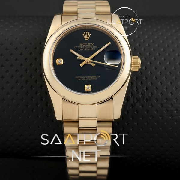 Rolex Date Just Siyah Kadran 31 mm