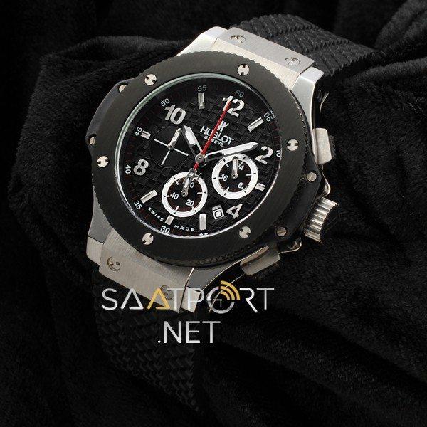 HubLot Big Bang Bayan Siyah Chronograph II