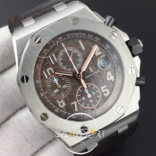 Royal Oak Offshore 2018 JF 1-1 Best Edition Havana Brown Dial on Brown Leather Strap  3126