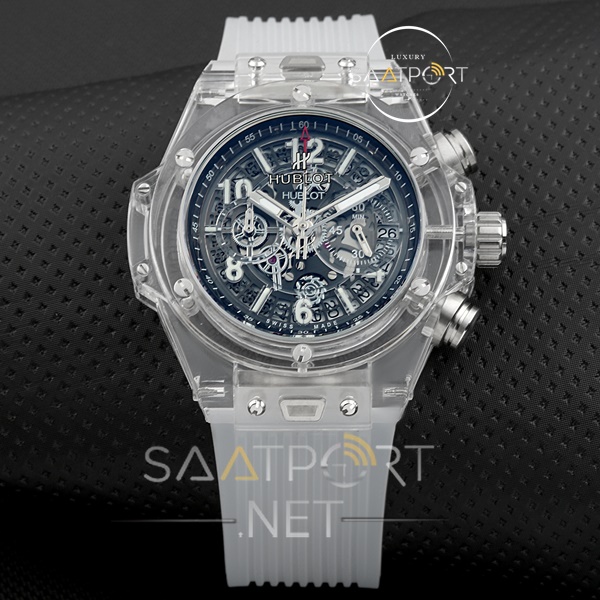 Hublot Şeffaf Saat Modelleri Replika Saatleri