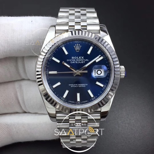 Rolex DateJust 41mm 126334 ARF Blue Dial 904L Jubilee SUPER CLON 3235