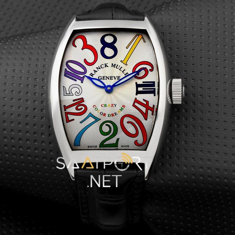 Franck Muller Crazy Hours 5850 CH Silver Otomatik