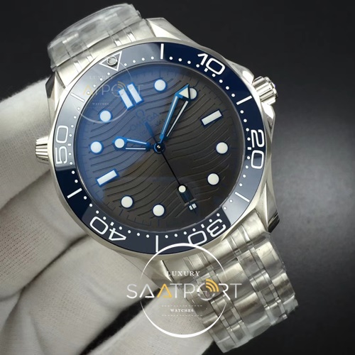 Omega saat  42mm 2018 Seamaster Diver 300M OMF Best Edition Blue Ceramic Gray