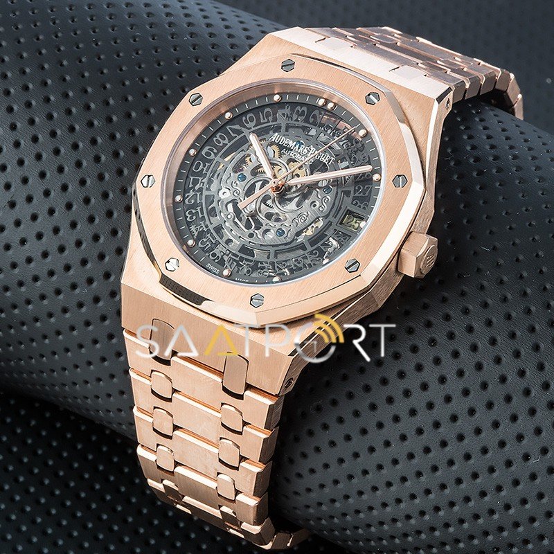 Audemars Piguet Skeleton Royal Oak Selfwinding Rose